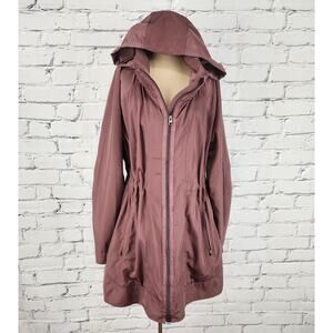 Athleta Dusty Rose Drip Drop Lightweight Jacket Women's Size Large